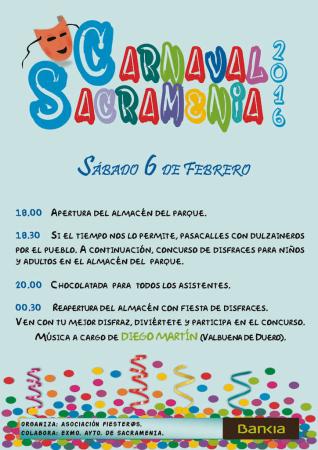 Imagen Carnaval Sacramenia 2016