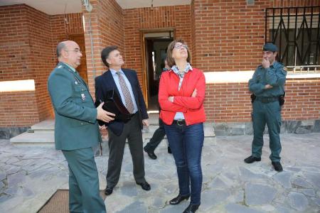 Imagen El Presidente de la Diputación y la Subdelegada del Gobierno visitan las obras efectuadas por las dos administraciones en el...
