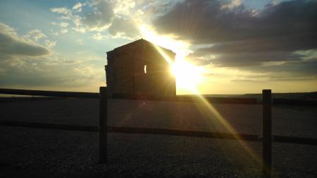 Ermita de San Miguel. Atardecer